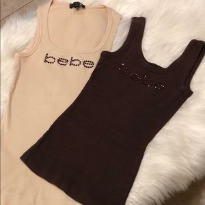 BEBE tank tops